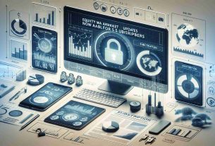 Create a realistic and high definition image that portrays the concept of equity market updates now being available for subscribers. The image should show various elements of stock market analysis such as bar charts, line graphs, and pie charts. It could also depict a range of digital devices like computers, tablets, and smartphones displaying these updates. Imagery related to subscriptions, such as a newsletter or an unlock symbol, might be useful to signify the subscription aspect. Use neutral tones with a professional feel, capturing the seriousness of financial markets.