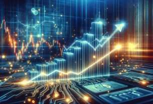 An HD, realistic rendition of the concept of 'Market Rebound' in the world of cryptocurrency. The scene represents a rising line graph against a digital, abstract background that symbolises digital money. This encompasses an implied surge despite high liquidations, indicated by data points on the graph showing a recent steep decline, followed by a swift ascent. The graphic elements like bars, charts, and trend lines are glowing with energy, suggesting the inherent volatility and dynamism of the crypto market.