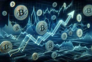 A realistic, high-definition image visualization of the cryptocurrency scene. Pictorially represent the movements of cryptocurrency wallets during times of market wavering. Show a series of arrows signifying the transfer of bitcoin in various directions, with each arrow's thickness and length varying based on its amount and distance respectively. Include a fluctuating line graph in the background representing the volatile value of bitcoin, with peaks and troughs depicting its gain and loss.