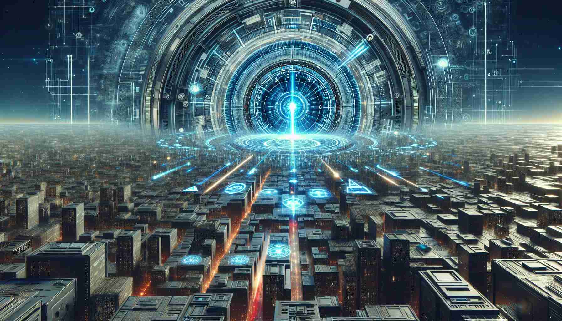 Generate a hyper-realistic high-definition image showcasing the countdown moment just before the launch of a virtual blockchain entity named 'Shiba Eternity'. The scene would give an impressive representation of advanced tech interfaces, networks, and digital elements to create a visually engrossing depiction of the impending launch of this virtual blockchain. The surrounding environment echoes anticipation, awe, and technological advancement.