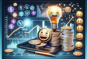 A high-definition, realistic image representing the concept of 'Understanding Meme Coins'. It should depict elements associated with cryptocurrency, like digital graphs, abstract coin symbols, a smart device with crypto trading on its screen, and a lightbulb representing the idea of 'understanding'. Also, include a depiction of humor such as a laughing emoji or a comic bubble to signify the joke aspect. This combination should visually communicate that 'meme coins' are more than just a crypto joke.