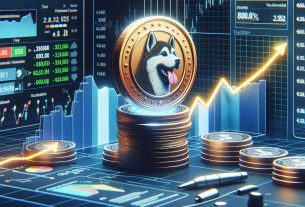 A realistic, high-definition illustration of a stock market scenario themed on fictional Dogwifhat tokens. The visualization reveals a downturn in the value of the token but there's an array of optimistic signs indicating potential upward movement in the near future. Perhaps a fluctuation graph, some financial analysis reports, and tickers can be shown. Create a modern, sophisticated financial ambiance.