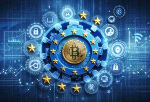 Create a realistic high-definition image representing the concept of European digital currency advancement ensuring enhanced privacy. This might include symbols of technology, cybersecurity, privacy, and European economic strength.