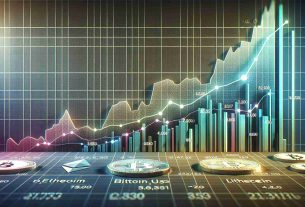 A high-definition, realistic illustration of an upward trending graph signifying a gradual recovery observed in the ratings of cryptocurrencies. The graph should show a slow but steady rise in scores, contrasting against a lighter background. Various types of cryptocurrencies such as Bitcoin, Ethereum and Litecoin are represented via different colored lines. Numbers shown are consistently increasing, demonstrating the gradual improvement. The setting should convey a serious, professional atmosphere, typical of a financial analysis environment.