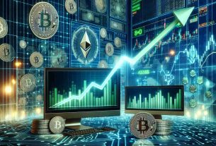 A high-definition, realistic image showing significant progress in the cryptocurrency sector. Picture a graph with upward trending lines indicative of robust profit margins and expanding market share. The backdrop contains motifs of digital currency, such as stylized representations of Bitcoin, Ethereum coins and a variety of blockchain networks. Display computer screens with bright green numbers and charts interspersed throughout the scene to symbolize the active trading environment.