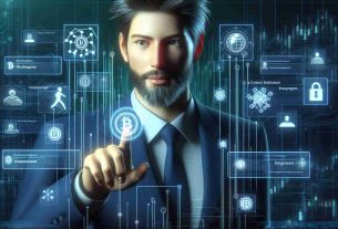 A high-resolution, realistic image of a co-founder of a major cryptocurrency exchange interacting with digital platforms. The maverick tech innovator figure is being called upon to address issues of virtual currency scams proliferating on social networking sites.