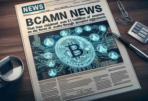 Generate a high-definition, realistic image of an article headline suggesting a cryptocurrency scam that has claimed over $11 million in assets through deceptive signatures. This image should show the headline in a breaking news format, targeting a digital crime or fraud scenario. It should not feature any real people or personal information but instead, suggest the magnitude of the scam and the means (deceptive signatures) employed.