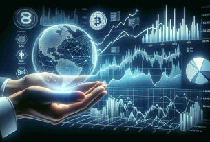 A realistic, high-definition image depicting a visual graphic representation of the market analysis predicting a potential drop in the price of the ONDO token. It should show various data points, market trends, and fluctuating line graphs indicating the anticipated price decrease.