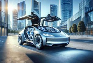 Generate a high-definition, realistic image of the newest electric vehicle made by a major German automotive company, notable for its rounded design and high performance.