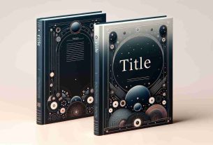 Generate an ultra high definition, realistic image of a book titled 'Title' with an elegant and sleek cover.