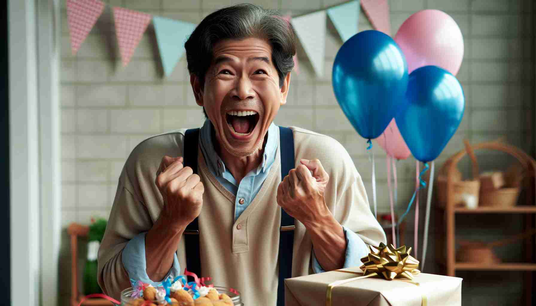 Unveiling the Joy: Actor Yasufumi Terawaki Celebrates 62 With a Hilarious Surprise